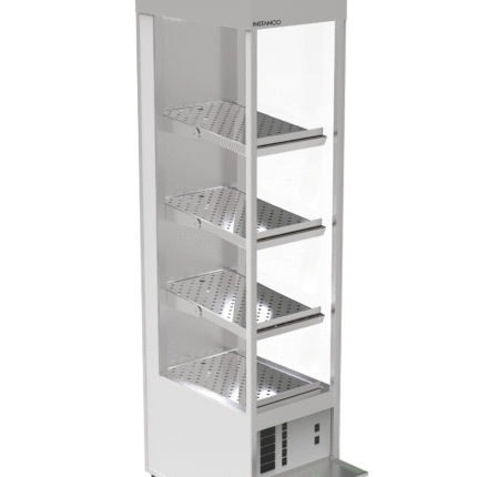 Regał grzewczy z płytami ceramicznymi