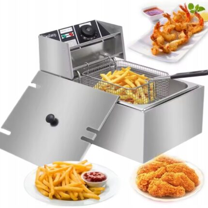 FRYTOWNICA ELEKTRYCZNA 6L POJEMNOŚCI 230V