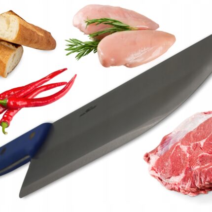 NÓŻ KUCHENNY - TASAK do MIĘSA I WARZYW - DUŻY NÓZ SZEFA KUCHNI